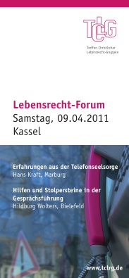 Lebensrecht-Forum am 09.04.2011