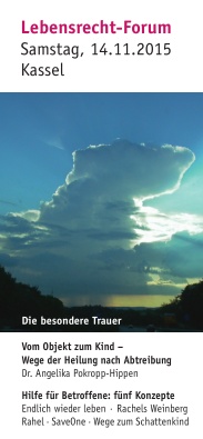 Lebensrecht-Forum am 14.11.2015
