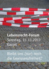 Lebensrecht-Forum am 11.11.2017
