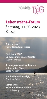 Lebensrecht-Forum am 11.03.2023